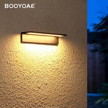 Perete de Lumină LED-uri în aer liber, Decorarea Iluminare Ușa Impermeabil Verandă, Balcon Iluminat Terasă Lamp Lampă de Perete Grădină Perete de Iluminat