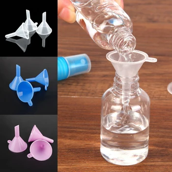 1buc Mini din material Plastic Transparent Mici Pâlnii Pentru Difuzor de Parfum Suc E sticlutele de Lichid Ulei Esențial de Laborator Instrumente de Umplere