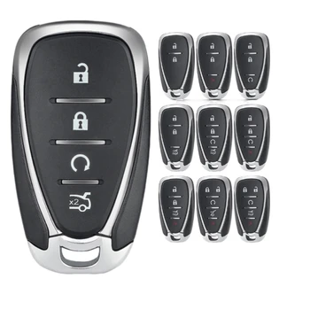 Cu Logo-Ul 2/3/4/5 Butoane Smart Key Remote Shell Caz Fob Pentru Chevrolet Chevy Camaro Cruze, Malibu 2016 2017 2018 2019 2020