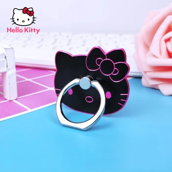 Hello Kitty Telefon Mobil Universal Desktop Leneș Inel Catarama Pasta De Sex Feminin Drăguț Inel Metalic Suport