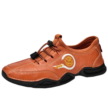 DAFENP Vara moda sport pantofi casual pantofi pentru condus de piele de Vacă Pantofi de ocazie Pentru Oamenii de Afaceri Formal Pantofi Barbati 38-46