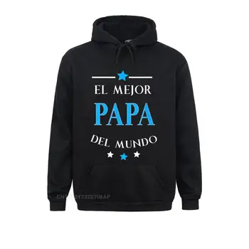 Mens El Mejor Papa Del Mundo Camisa Regalos Para Papa Tricouri Mai Nou Partid Hanorace Ziua Mamei Pentru Masculin Stil Preppy Sportswears