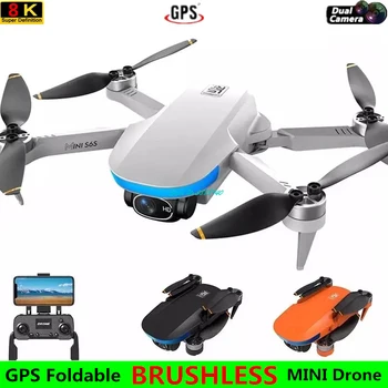 Profesionale MINI GPS Reveni 5G WIFI FPV RC Drone 8K HD Camera 25mins Timp de Zbor fără Perii Pliabil Control de la Distanță Quadcopter