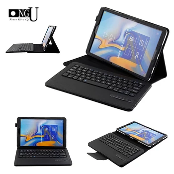 Bluetooth Tastatură Caz pentru Samsung Galaxy Tab s 10.5 2018 SM-T590 SM-T595 T590 de Lux din Piele husa pentru Tableta Tastatură Detașabilă