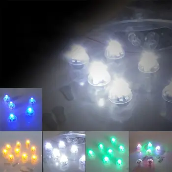 Din Plastic LED Balon Stralucitoare Baloane Baloane Luminoase Modelare Mic Decor de Nunta Lumini Colorate Intermitent Bile