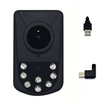 Dispozitiv de Viziune de noapte în Infraroșu aparat de Fotografiat USB Led-uri Comutator pornit Oprit Automat Webcam 1080p Android UVC CAM Purtat pe Corp, Pentru PC Mobil