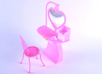 Papusa Accesorii Dulap Scaun Jucării Decorative, Mobilier Din Plastic Fete De Moda Fată Jucărie 2021