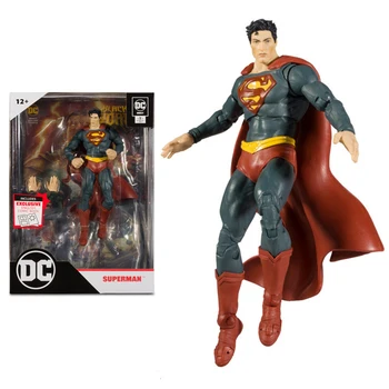 100% Original McFarlane Toys Superman DC benzi Desenate (Pagina Perforatore) 7-inch Acțiune Figura Model de Colectie Jucarie Cadou