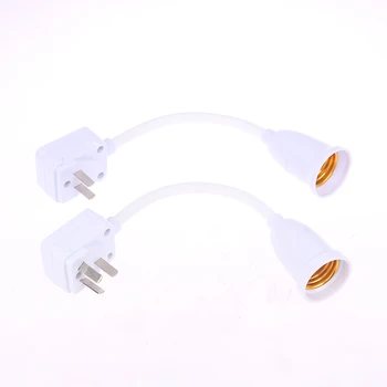 E27 Reglabil Flexibil Extensie Lampa Convertor de Bază Adaptor Bec LED Alungirea Titularul Soclu E27 Șurub Priză Cu Plug Nou