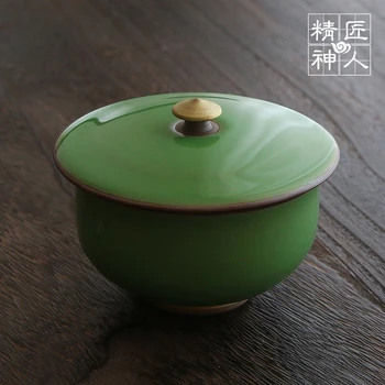 este importat din Japonia cui tang câmp de iarbă de ardere jinding mână-pictat strachină master ceașcă de ceai dulce cești și cupe
