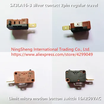 Nou Original 100% SX3LA16-3 de argint de contact 2pin regulate de călători limita micro mișcare buton comutator 16A250VAC