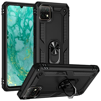 Cazul în care telefonul Pentru Huawei Y5 Y6S Y6 Y7 Y8S Y9 Pro Prim-2018 2019 rezistent la Șocuri Cu Inel de Suport Hard Cover