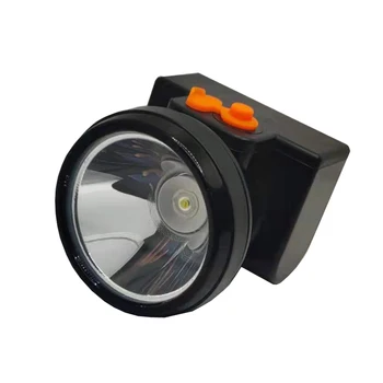 12 BUC/LOT Impermeabil KL3LM LED Miniere Far Lanterna de Miner Lampa de Cap Pălărie Tare Lumina pentru Pescuit Drumeții cu Funcția SOS