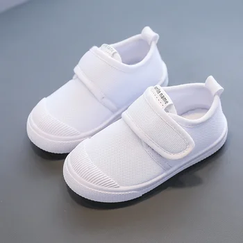 Noi 2022 Băieți pantof Alb Sneaker Toddler Copii Plat Pantofi Casual copii Copii Copii Pantofi de Fata Copilul de Moda adidasi Funcționare