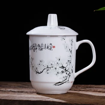 Stil chinezesc Cana Ceramica,Personalitate Retro Lapte Suc de Lamaie Cana de Cafea Ceasca de Ceai Biroul de Acasă Drinkware Cadou Unic