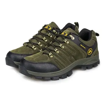 TH61252-37 în aer liber Dantela-up Ghete Sport Barbati Pantofi Pentru Camping Alpinism Anti-alunecare Pantofi Respirabil