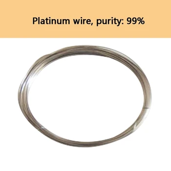Pur Pt sârmă, sârmă electrod de platină, electroforeză de celule electrod, puritate: 99.99%.