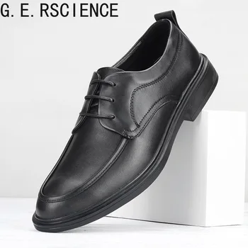 De afaceri din piele pantofi pentru bărbați 2021 toamna noi produse pentru bărbați formale toe strat de piele de vacă respirabil casual Britanic pantofi rochie