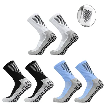 Calcetas Antideslizantes De Futbol Nou Sport Fotbal Șosete Bărbați Femei Piața De Silicon Anti-Alunecare Grip Fotbal Șosete