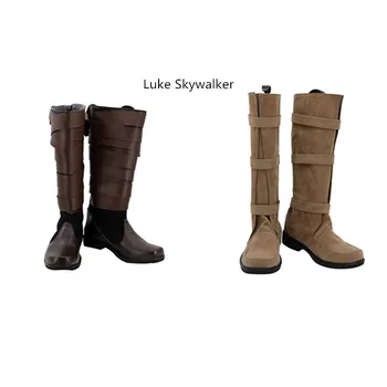 Luke Skywalker Cosplay Pantofi Cizme Costume De Halloween Accesoriu Personalizat