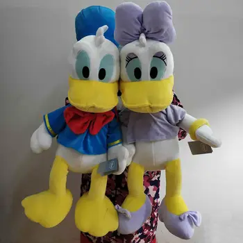 Disney Mari Jucării de Pluș 75cm Mare Donald Duck Și Daisy Animal de Pluș Moale Păpușă Fată Băiat Ziua de nastere Cadouri Pentru Copii