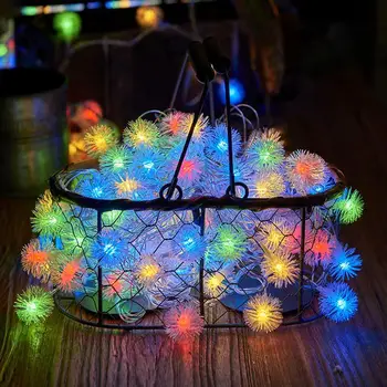 Păpădie LED Lumini de Basm Baterie Lumina Grădină, Terasă Petrecere Specială de Crăciun Decor Șir de Lumini Pentru Casa de Iluminat Interior