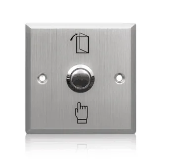 de înaltă calitate de deblocare a portierei de ușă din oțel inoxidabil buton de ieșire pentru sistemul de control acces