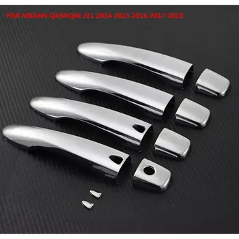 PENTRU NISSAN QASHQAI J11 2014-2018 ABS CROMAT usa Masina protector Mâner și ușă interioară Castron Decor acoperi accesoriile