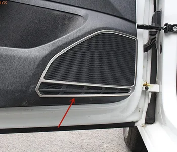 Pentru Volkswagen Golf 7 2014-2019 din oțel inoxidabil portiera audio Decorative cadru Difuzor capacul Anti-zero styling Auto