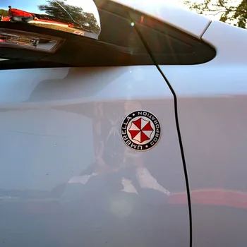 3D aluminiu autocolante auto biohazard decalcomanii insigne decorative insigne pentru Porsche Mini SEAT Ibiza Leon Toledo, Alhambra, Arosa