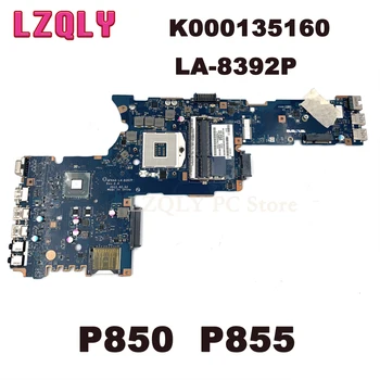 LZQLY QFKAA LA-8392P K000135160 Pentru Toshiba Satellite P850 P855 Laptop Placa de baza DDR3 HD4000 placa de test complet