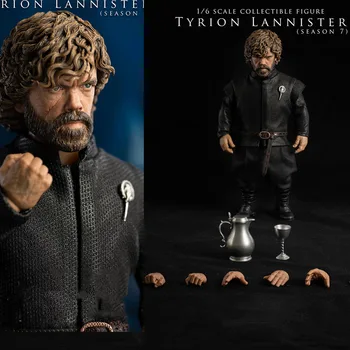 În Stoc 1/6 Scară de sex Masculin Mic Diavol Tyrion Lannister Peter Dinklage Acțiune Figura Set Complet Capul de Corp Haine Model pentru Fanii