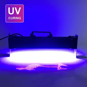Bara de Led-uri UV GEL de Uscare Lampa de Mare Putere Ultraviolete Lumină Neagră de Ulei de Imprimare Mașină Sticlă de Cerneală Vopsea Ecran de Mătase UVCURING3.0-408