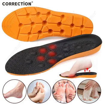 CORECTAREA Sport semele Ortopedice pentru picioare Suport Arc Picior Plat Pantofi Talpa Perna de Funcționare Tampon de masaj Pentru Picioare Îngrijire Unisex