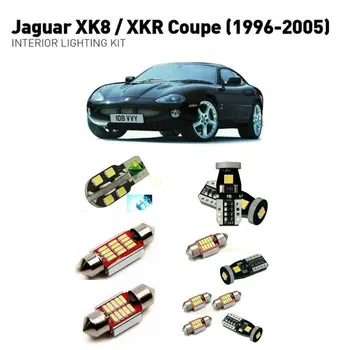 Led lumini de interior Pentru Jaguar xk8/xkr coupe 1996-2005 14pc Lumini Led Pentru Autoturisme kit de iluminat becuri auto Canbus