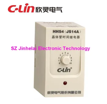 100%Nou și original HHS4 (JS14A JS20) C-Lin Tranzistor releu de timp electricitate întârziere AC220V, AC380V