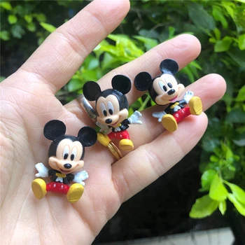 Disney 24piece 2,5 cm de înaltă calitate, cu mickey mouse-colectie figura jucarii mickey mouse decorare DIY jucarii