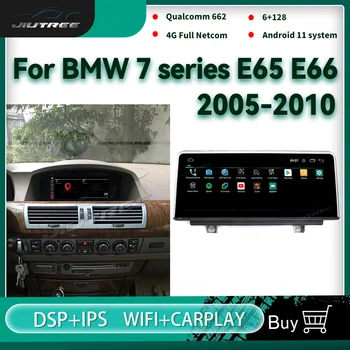 Nou în Picioare Stil Ecran Android cu Ecran De 10 Radio Auto Pentru BMW Seria 7 E65 E66 2005-2010 Multimedia Player Video de Navigare GPS