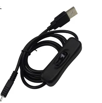 1buc 1m Micro USB Comutator Cablu de Alimentare Cablu USB la Micro USB de Încărcare Linie de Sârmă pentru Raspberry Pi 2 / 3 / Zero Conector