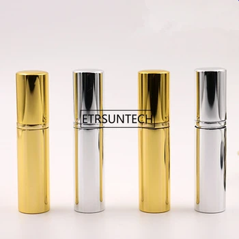 Aur, Argint 5ml Reîncărcabile Portabil Mini sticla de parfum &Călător Aluminiu Spray Pulverizator Gol Parfum Spray Pulverizator F1389