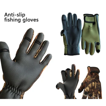 Biciclete de sport în aer liber mănuși de iarnă cald mănuși pentru ciclism masina electrica non-alunecare de pescuit mănuși poate arăta trei degete