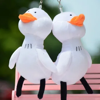 Moda 15cm Little Duck Papusa de Plus Jucarie Breloc Femeie Sac de Farmec Breloc Jucărie de Pluș de Nunta Breloc
