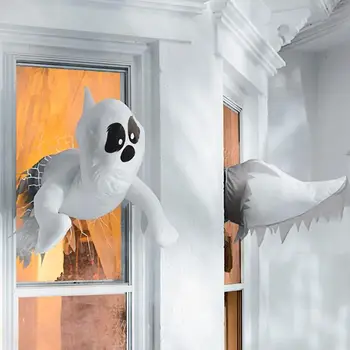 Amuzant Furios fantomă jucării de Pluș Fereastra Crasher Fantome Drăguț Halloween cu Fantome de Groaza cu Fantome Infricosatoare pentru Fereastra Decoratiuni de Halloween