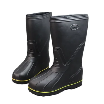 Comerțul exterior Cizme de Zapada Impermeabile Pantofi pentru Bărbați de Înaltă Top de Pluș Cizme de Ploaie Lucrătorilor Salubritate Securitate Pantofi Ușoare