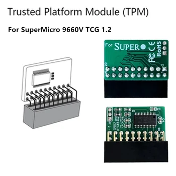 20Pin TPM 1.2 Modulul Trusted Platform Pentru SuperMicro AOM-TPM-9660V TCG 1.2
