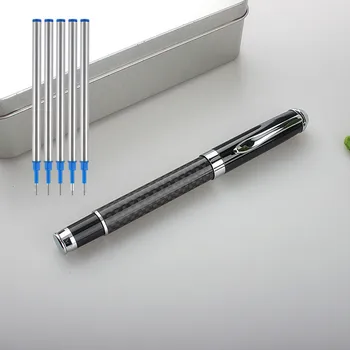Stilou de lux de Înaltă calitate, fibra de birou de Afaceri Rollerball Pen Nou elev de Școală papetărie Pixuri