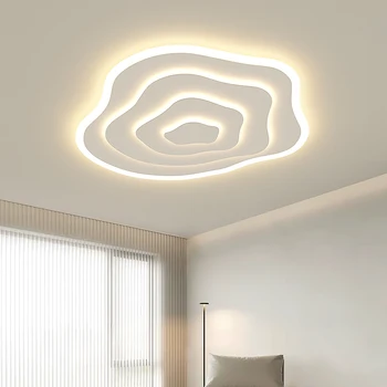 Creativitatea Modernă cu LED-uri Lumini Plafon Living, Dormitor Studiu de Interior Acasă Acrilice Lampă de Tavan Cu Control de la Distanță Corpuri de Iluminat