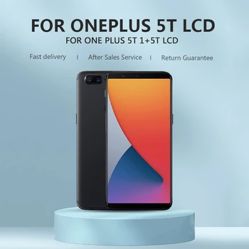 6.01 OLED Mobile Telefon Display Lcd Pentru Oneplus 5T A5010 Ecran Tactil Digitizor de Asamblare Pentru Un Plus 5T 1+5T Inlocuire Lcd