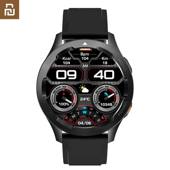 Pentru Xiaomi Youpin Nou Bluetooth Apeluri Temperatura de Monitorizare Ritm Cardiac de Oxigen din Sange Detectarea Sport Apel NFC Smart Watch