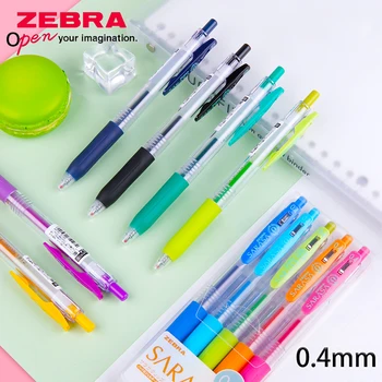 Japoneze Papetărie ZEBRA Pix cu Gel Kawaii Drăguț Set JJS15 Accesorii de Birou SARASA Rechizite 0,4 mm 5/10 Culori